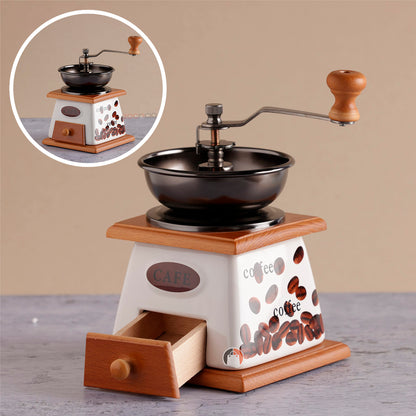 Moledora de café manual madera