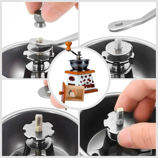 Moledora de café manual madera